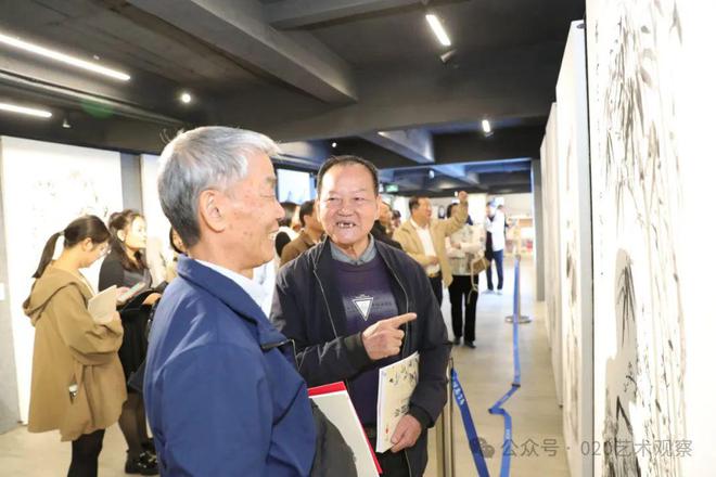 君子之风——区广安大写意花卉画展在南海丹灶镇图书馆开幕(图6)